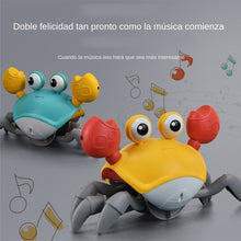 Charger l&#39;image dans la galerie, Induction Escape Crab Rechargeable Electric Pet Musical Toys Children&#39;S Toys Birthday Gifts Interactive Toys Learn To Climb Toys
