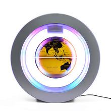 Charger l&#39;image dans la galerie, LED Floating Earth Night Light Globe Magnetic Levitation Lamp Novelty 3 inch Planet Ball For Children Kids World Map English
